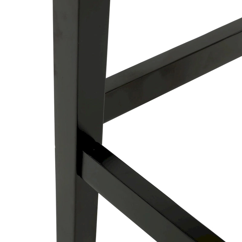 Tabourets de bar rembourrés en tissu, lot de 2