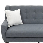 Canapé Loveseat Moderne Capitonnée – Revêtement en Lin
