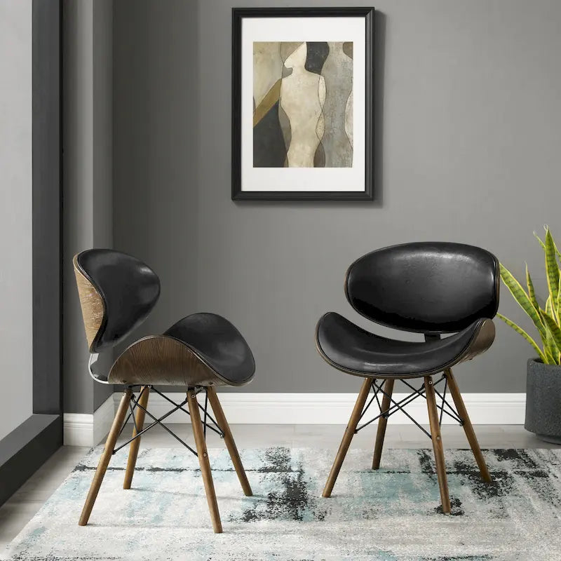 Fauteuil d'appoint moderne du milieu du siècle