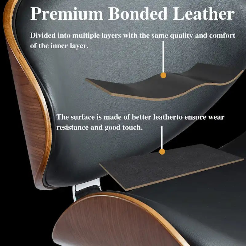 Fauteuil d'appoint moderne du milieu du siècle