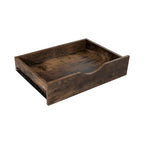 Commode en bois à 9 tiroirs avec tiroirs à glissement fluide