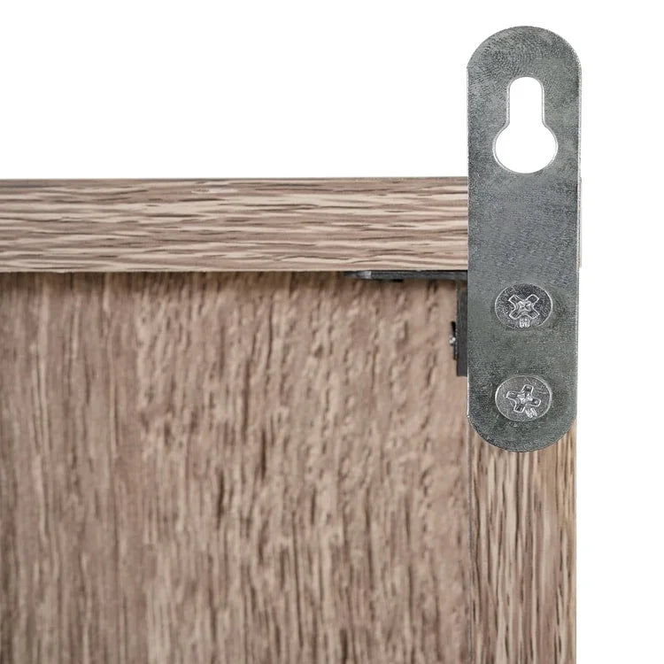 Commode en bois à 9 tiroirs avec tiroirs à glissement fluide