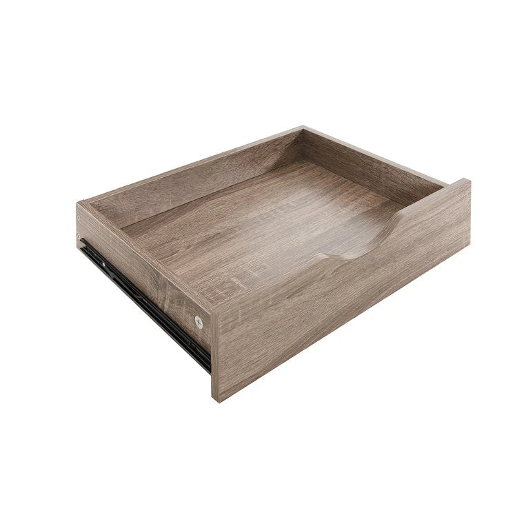 Commode en bois à 9 tiroirs avec tiroirs à glissement fluide