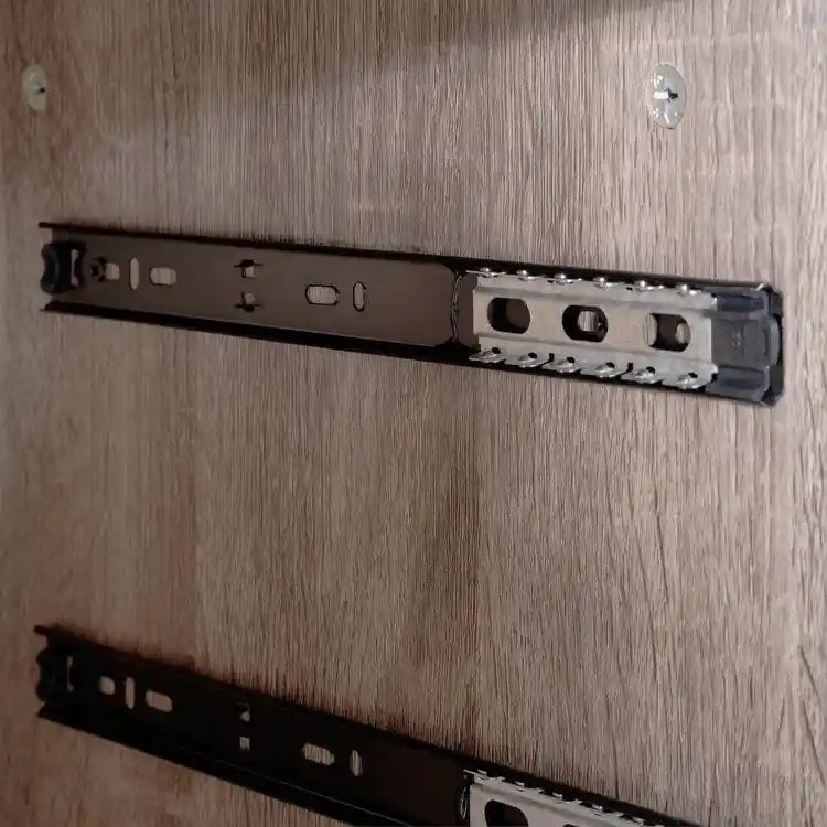 Commode en bois à 9 tiroirs avec tiroirs à glissement fluide