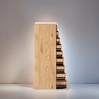 Commode en bois à 9 tiroirs avec tiroirs à glissement fluide