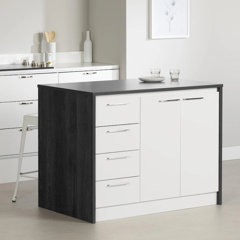 Îlot de cuisine Myro avec rangement