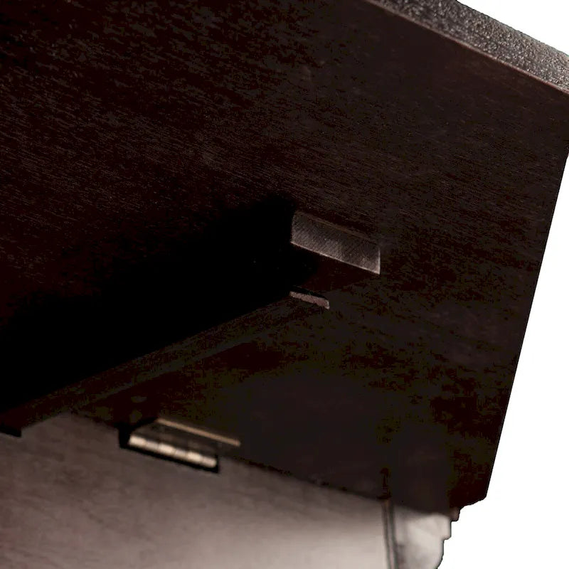 Meuble TV avec cheminée électrique et chauffage intégré