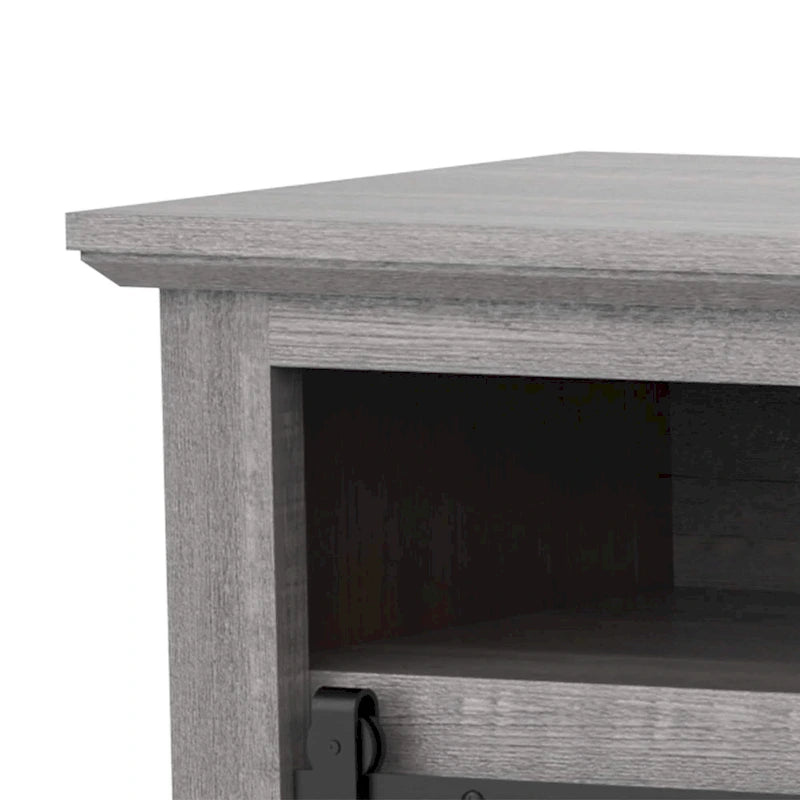 Meuble TV de 68 pouces avec insert de cheminée électrique de 23 pouces