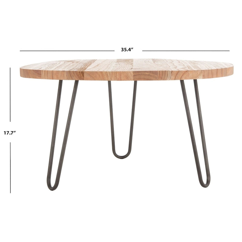 Table basse Laney Free Edge – 35L x 35P x 18H