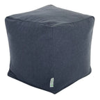 Pouf cube d'intérieur ottoman