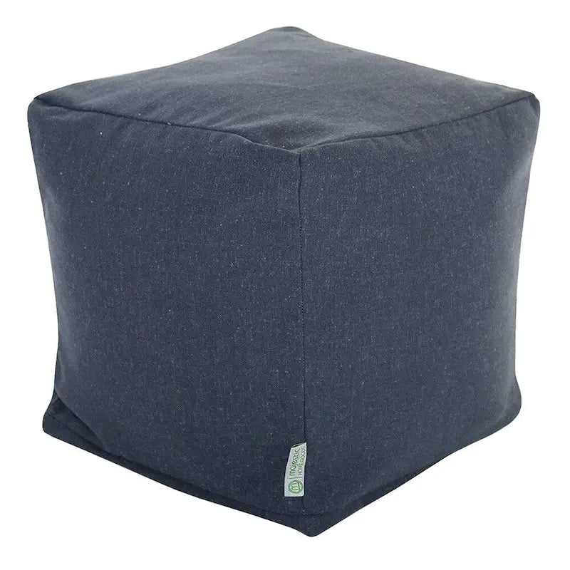 Pouf cube d'intérieur ottoman