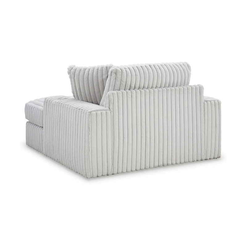 Chaise longue surdimensionnée avec porte-gobelets et chargement USB - 64 L x 68 P x 41 H