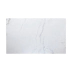 Console moderne en marbre blanc - 42 L x 30 H x 14 P