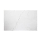 Console moderne en marbre blanc - 42 L x 30 H x 14 P