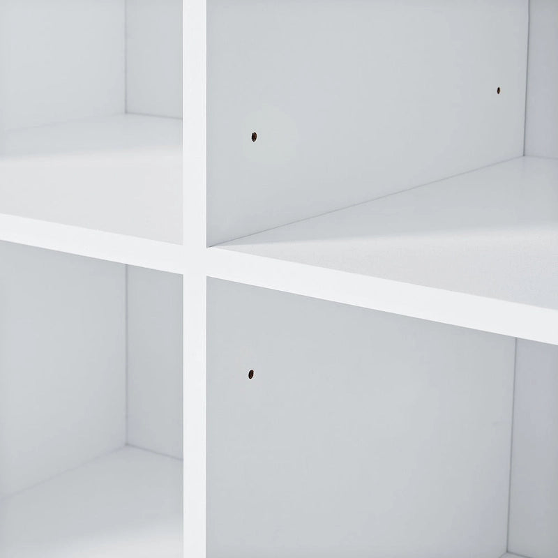 Meuble de rangement de salle de bain autoportant avec portes et tiroirs